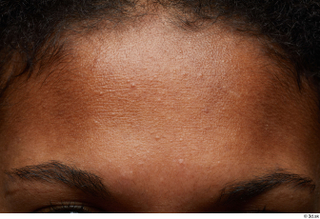  HD Face skin reference Daniella Hinton eyebrow forehead skin pores skin texture 0002.jpg